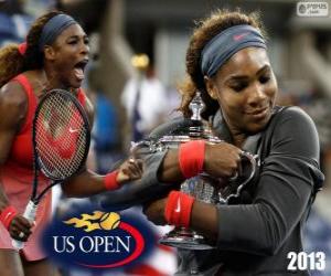 yapboz Serena Williams 2013 ABD Açık şampiyonu